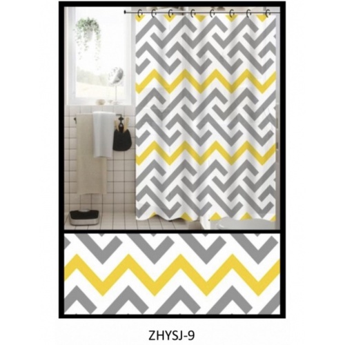 វាំងននបន្ទប់ទឹក PEVA 180x180cm ស៊េរី DF028 Primo