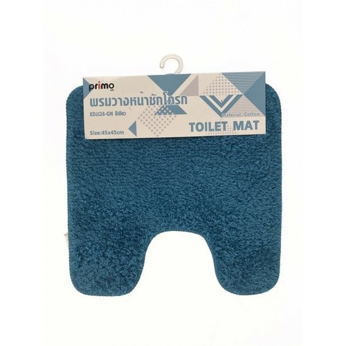 Primo พรมวางหน้าชักโครก  รุ่น EDJJ26-GN ขนาด 45x45 ซม. สีเขียว