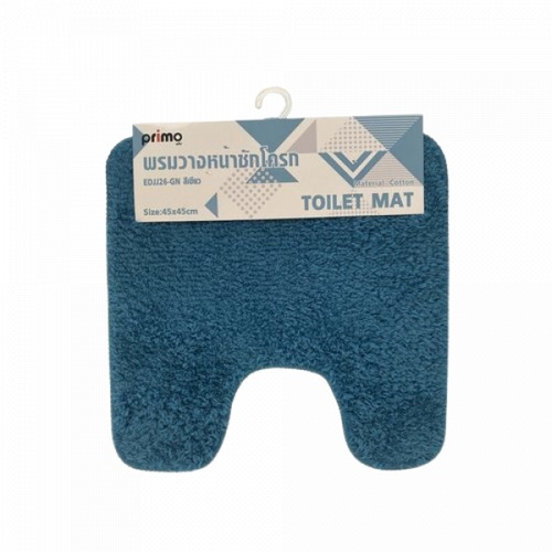 Primo พรมวางหน้าชักโครก  รุ่น EDJJ26-GN ขนาด 45x45 ซม. สีเขียว