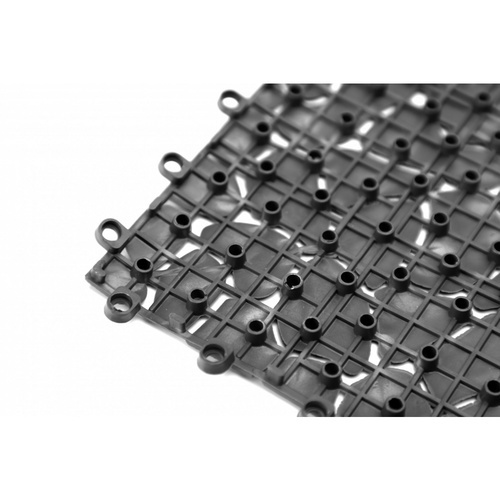 Primo แผ่นกันลื่นPVCลายหินเล็ก (4ชิ้น/แพ๊ค) รุ่น Rock Stone BYF003-GY ขนาด 28×28x0.7 ซม. สีเทา