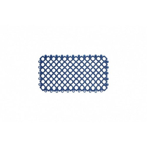 Primo แผ่นกันลื่นPVC (12แผ่น/แพ็ค) รุ่น  Ring BYF004-BU ขนาด 30×15 ซม. สีน้ำเงิน