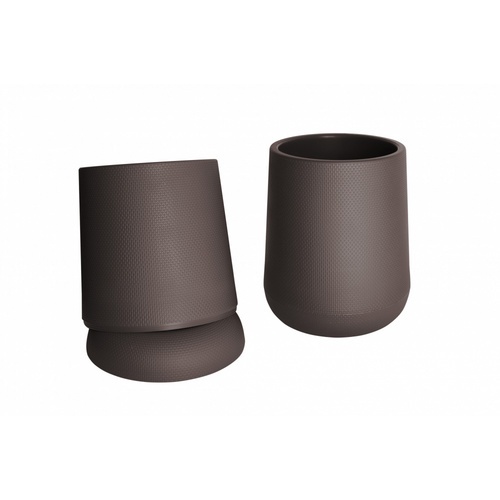 Tree’O กระถางต้นไม้พลาสติก รุ่น 6KD9975N-BN ขนาด L สีน้ำตาล