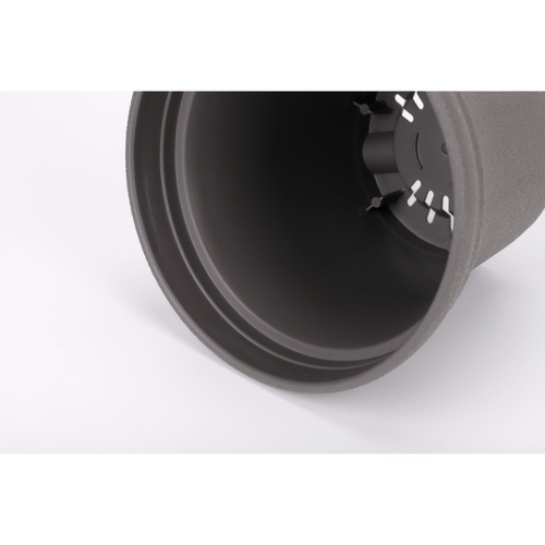 Tree  O กระถางต้นไม้ รุ่น 6PY018-GY ขนาด 20 x 20 x 16 ซม. (8นิ้ว) สีเทา