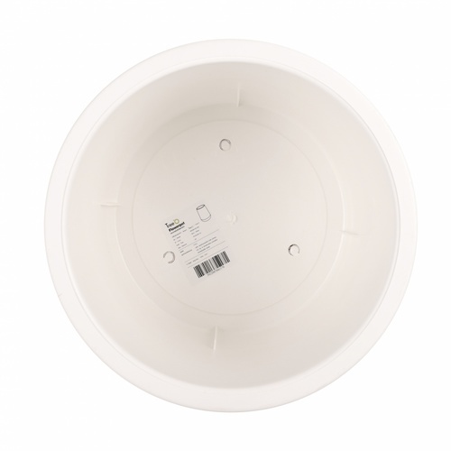 Tree’O กระถางต้นไม้พลาสติก รุ่น 6KD9975N-WH ขนาด L สีขาว