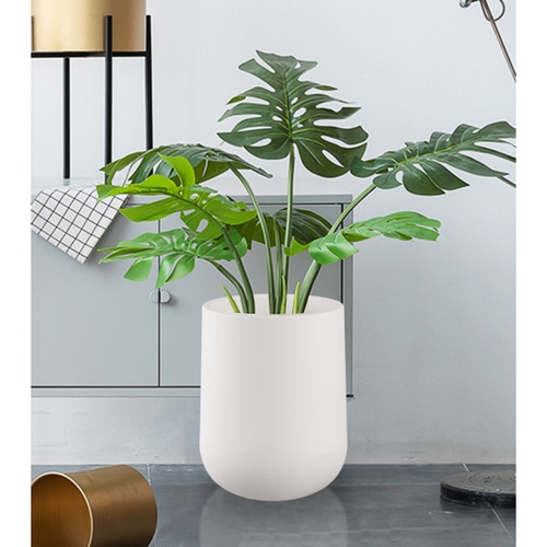 Tree’O กระถางต้นไม้พลาสติก รุ่น 6KD9975N-WH ขนาด L สีขาว