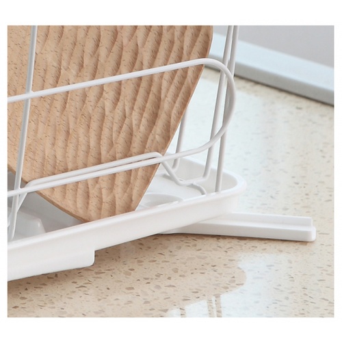 GOME ที่คว่ำจาน 25.3x43x15 ซม. PRO KITCH01 สีขาว