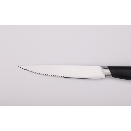 ADAMAS มีดสเต็กด้ามดำ 5 นิ้ว KESH10