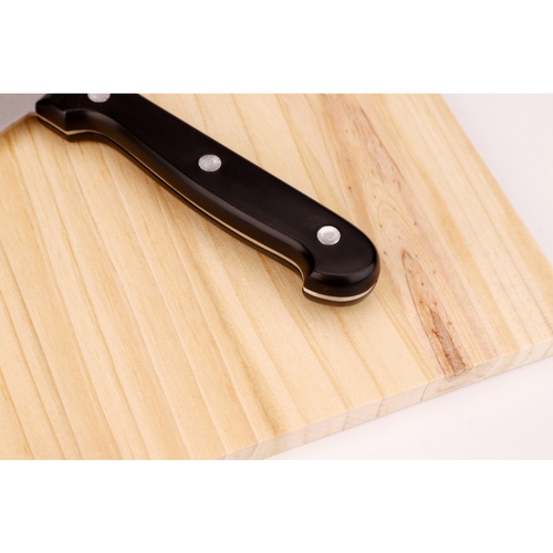 ADAMAS ชุดมีดพร้อมเขียงไม้ 3 ชิ้น KESH13