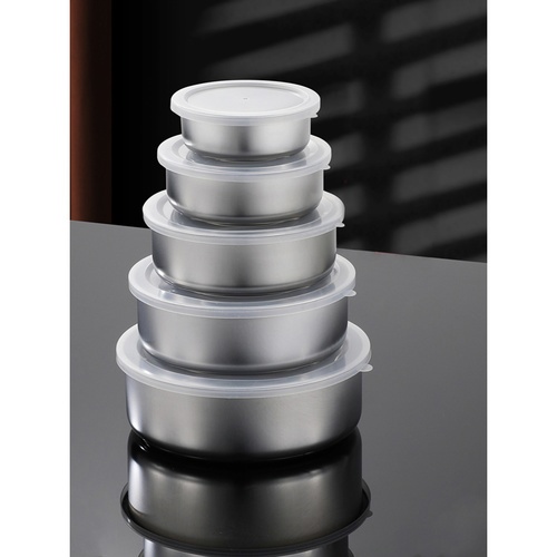 SANE ชุดหม้อสเตนเลสพร้อมฝาปิด 5ใบ DUBUO