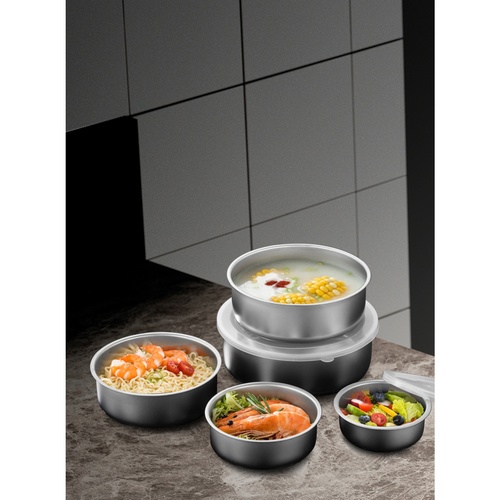 SANE ชุดหม้อสเตนเลสพร้อมฝาปิด 5ใบ DUBUO