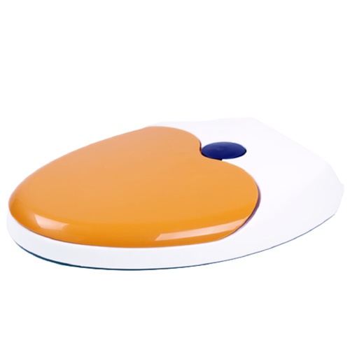 Verno ฝารองนั่ง2ชั้น V shanpe รุ่น LPF-207 สีส้ม+ขาว