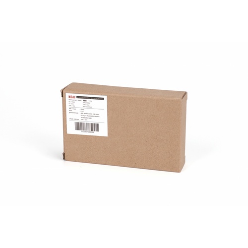 KOJI DIY ที่วางสบู่ทรงสี่เหลี่ยม รุ่น 2SNJ046-BU ขนาด 8.5x13.5x2.8 cm. สีน้ำเงิน