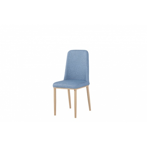 DELICATO เก้าอี้ KAYO หุ้มPU ขนาด 48x45x89ซม. สีฟ้า