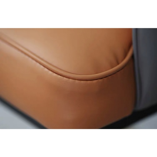 PULITO เก้าอี้รับประทานอาหาร รุ่น RADIATA ขนาด 44x46x89 ซม. สีน้ำตาล-เทา (1/2)