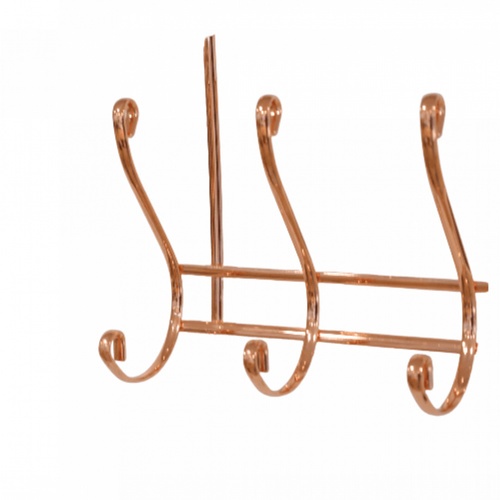 Iris ขอแขวนผ้าสแตนเลส 5 ขอ รุ่น GZC043   สีชมพู