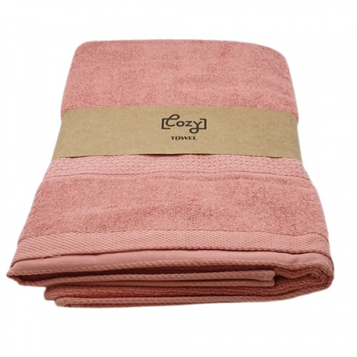 COZY ผ้าขนหนู รุ่น BQ007-COR ขนาด 70x140 ซม. สีโครอล