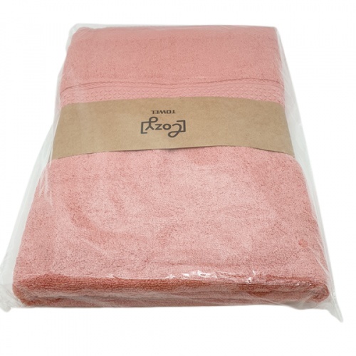 COZY ผ้าขนหนู รุ่น BQ007-COR ขนาด 70x140 ซม. สีโครอล