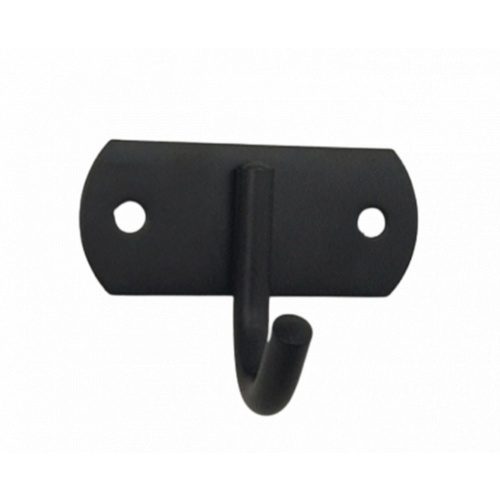 Iris ขอแขวนสเตนเลส 1 ขอ รุ่น slim PQS-7L01 สีดำแมท