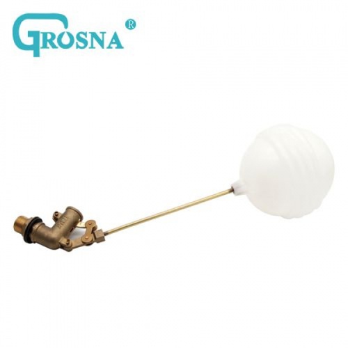 GROSNA ลูกลอยแท้งค์น้ำ ก้านทองเหลือง ขนาด 1