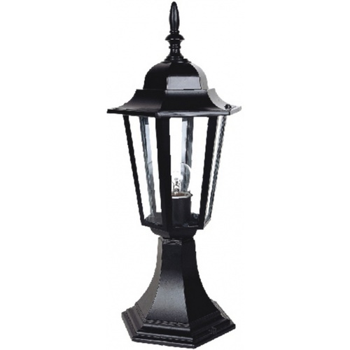 โคมไฟหัวเสา ทรงคลาสสิค สูง 435mm รุ่น TVZT646 สีดำ