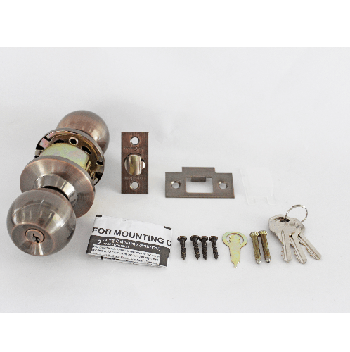 TORSTEN ลูกบิดห้องทั่วไป สเตนเลส-304 รุ่น TTJ587-K304-AC สีทองแดงรมดำ