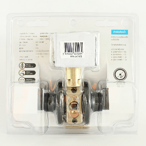 TORSTEN มือจับก้านโยกห้องน้ำ สเตนเลส-304 รุ่น TTJ825-LV304-MB สีดำ