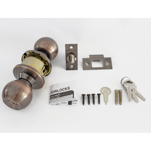 TORSTEN ลูกบิดห้องทั่วไป รุ่น TTJS587-AC สีทองแดงรมดำ