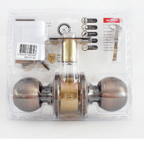 TORSTEN ลูกบิดห้องทั่วไป รุ่น TTJS587-AC สีทองแดงรมดำ