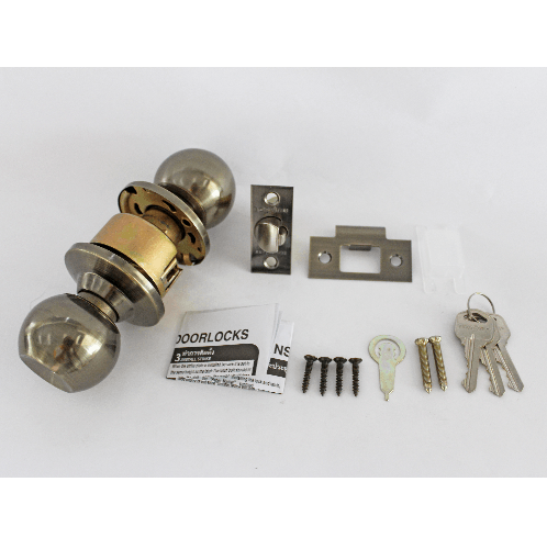 TORSTEN ลูกบิดห้องทั่วไป รุ่น TTJS587-AB สีทองเหลืองรมดำ