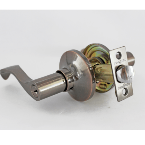 TORSTEN มือจับก้านโยกห้องทั่วไป รุ่น TTJ805-3-LV-AC สีทองแดงรมดำ