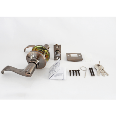 TORSTEN มือจับก้านโยกห้องทั่วไป รุ่น 805-3 ET-AC สีทองแดงรมดำ