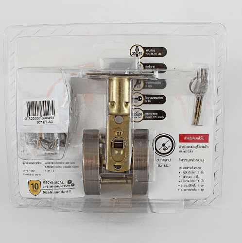 TORSTEN มือจับก้านโยกห้องทั่วไป รุ่น TTJ807-LV-AC สีทองแดงรมดำ