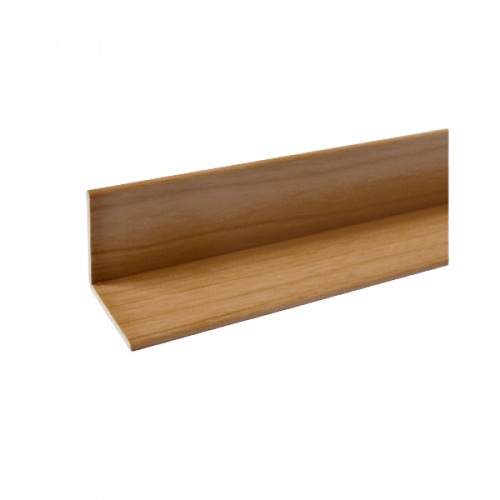 GREAT WOOD ไม้บัวเข้ามุม PVC  FCN-0302I (CH01) 30x30x2700มม. สีสัก