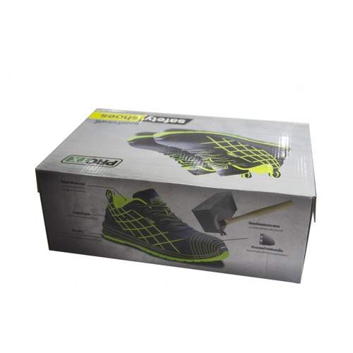 PROTX รองเท้าเซฟตี้ # 42  TSS-PU006-0142 ดำ-เขียว 