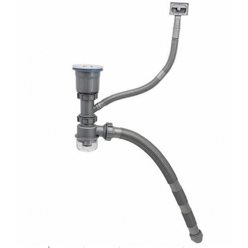 KOCH KITCHEN อ่างล้างจาน 1 หลุมมีที่พัก SUS304 HMT-10050-SA