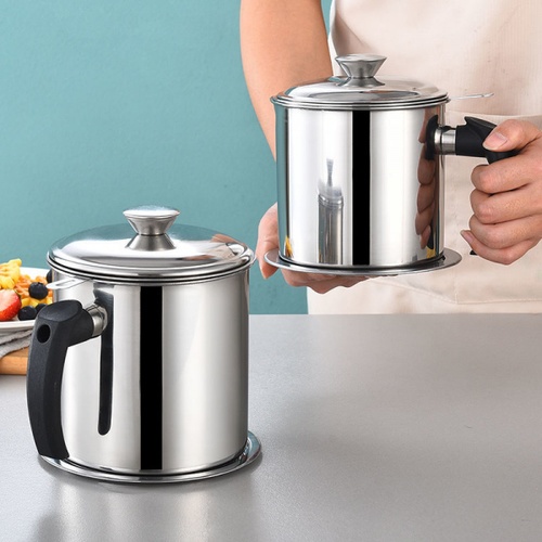 SANE หม้อกรองน้ำมันสแตนเลส 1300 มล. YURI