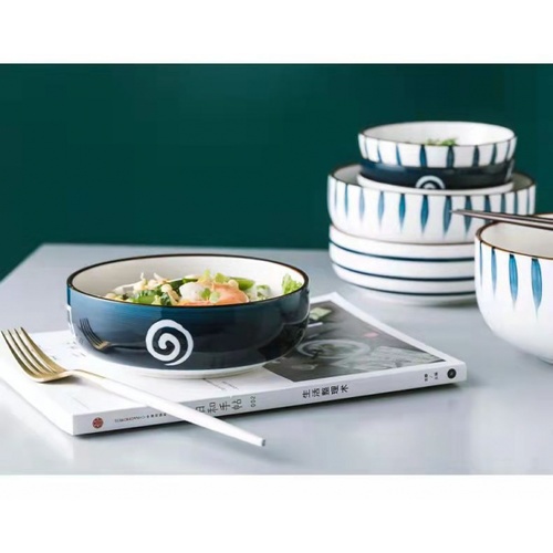 ADAMAS ชามเซรามิค 6นิ้ว MILADA-07 คละลาย