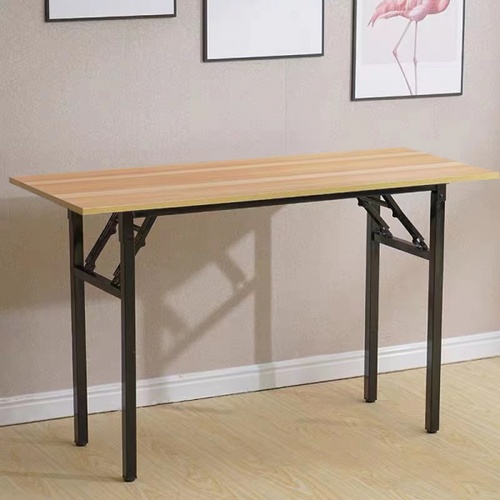 TABIO โต๊ะพับอเนกประสงค์ ลายไม้  รุ่น  FT15060 ขนาด 150×60×73 ซม. สีไม้