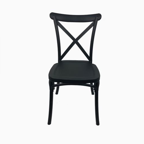 PULITO เก้าอี้จัดเลี้ยง รุ่น PC1001 ขนาด 48×52×90 ซม. สีดำ