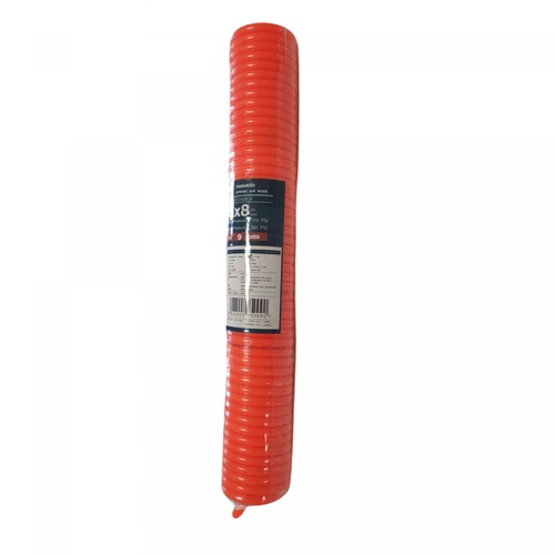 BISON สายลมสปริง 5x8 มม. 9 เมตร รุ่น PUC0508-9 สีส้ม 