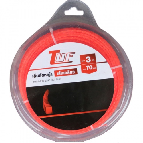 TUF เอ็นตัดหญ้าเส้นเกลียว รุ่น9403 ขนาด 3 มม ยาว 50 เมตร