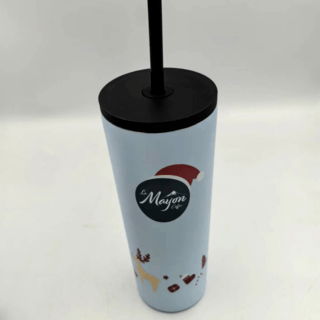 LAMAYON Christmas premium glass 710 มล. รุ่น ZBST03 สีฟ้า