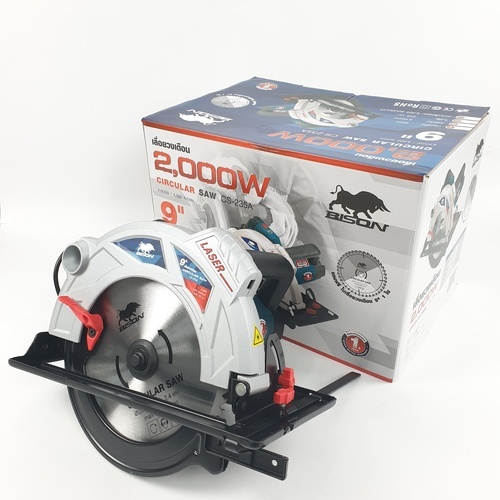 BISON เลื่อยวงเดือน 9 นิ้ว 2000W CS-235A