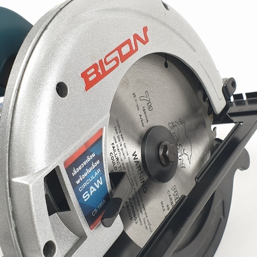 BISON เลื่อยวงเดือน 7 นิ้ว พร้อมใบตัด 1100W CS-185A
