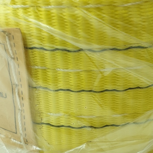 HUMMER สลิงผ้าใบแบบ มีห่วง  JB78-3TX10M สีเหลือง