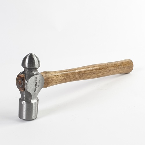 WORKPRO ค้อนหัวกลมด้ามไม้ รุ่น W041015 ขนาด 16ออนซ์