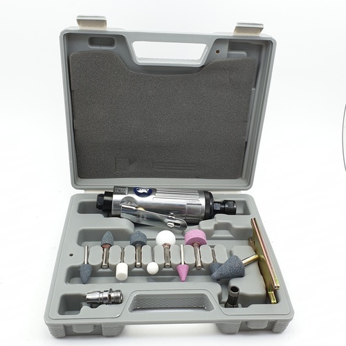 BISON ชุดเครื่องเจียร์ลม รุ่น WF-005 (16ชิ้น)