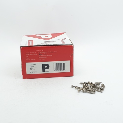 HUMMER สกรูเกลียวปล่อยหัว P-HM610 ขนาด 6x1 (1000ตัว/กล่อง)