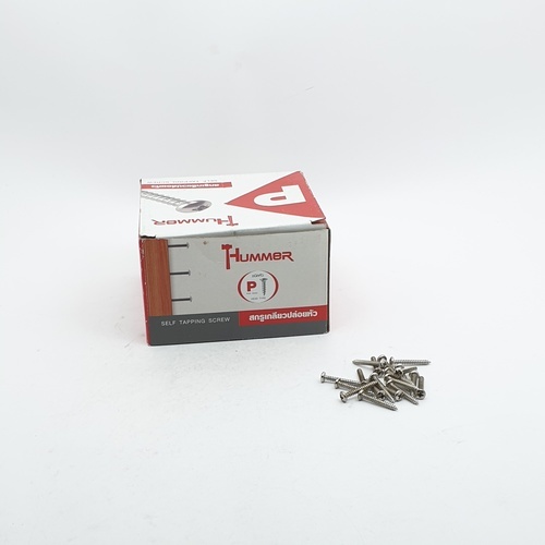 HUMMER สกรูเกลียวปล่อยหัว P-HM610 ขนาด 6x1 (1000ตัว/กล่อง)