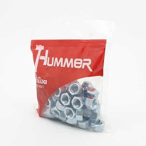 หัวน็อต HM รุ่น HN-12 ขนาด 1/2 (เกลียวหุน) HUMMER (1KG/ถุง)